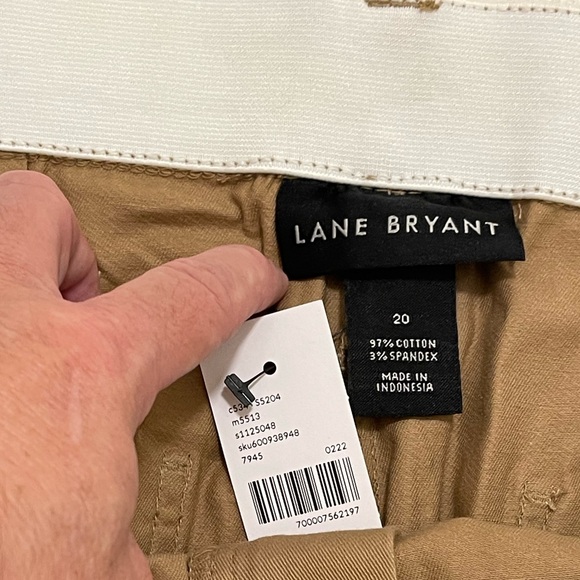 Lane Bryant khaki shorts size 20 - Picture 8 of 9